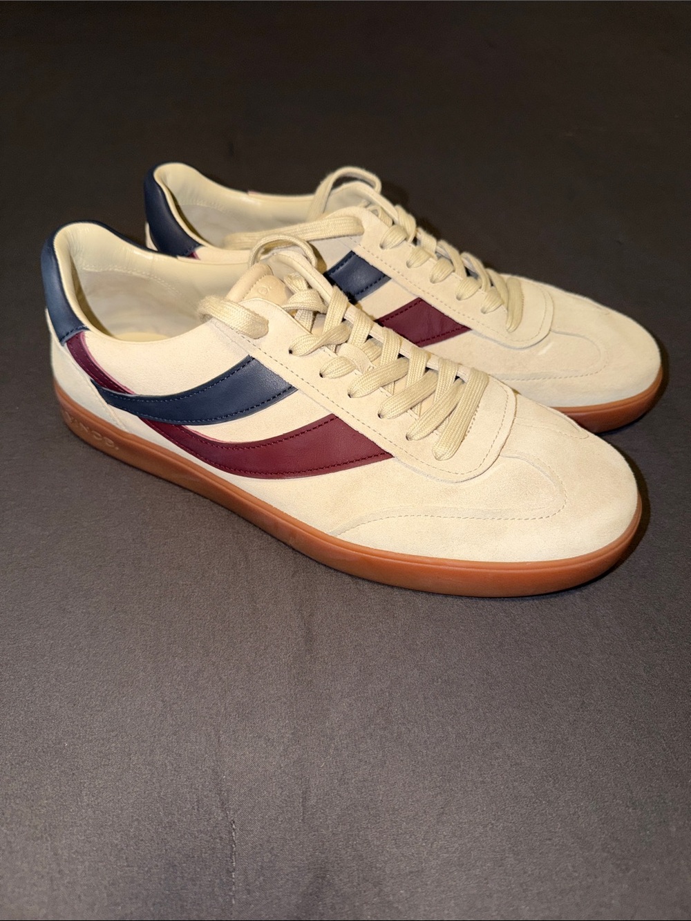 Vince Oasis Leather & Suede Low-Top Sneakers